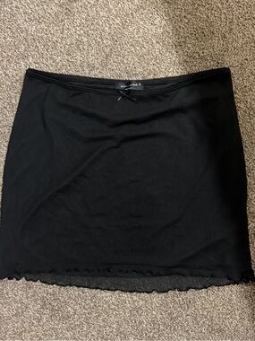 Black Women’s Slip Skirt